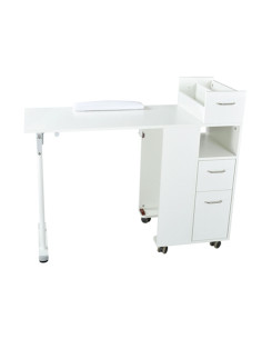 Mesa Manicura Plegable Con Mueble
