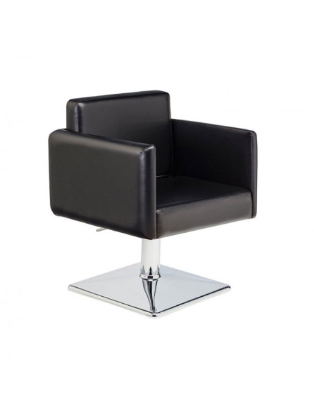Sillon Lillium Negro Pie Cuadrado Bomba Hidraúlica