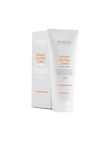 Crema Anadia Hidratante Cutis Mix-Grasas SPF15  200Ml