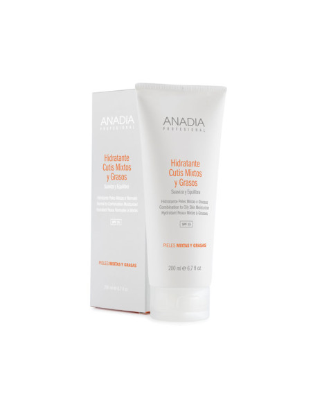 Crema Anadia Hidratante Cutis Mix-Grasas SPF15  200Ml