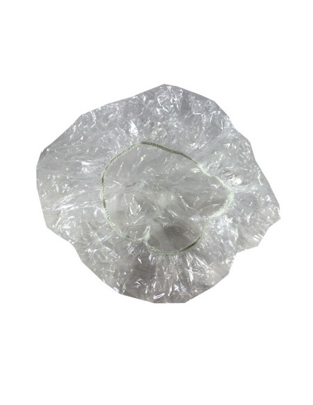 Gorro Plastico Desechable Paq.10 Unid