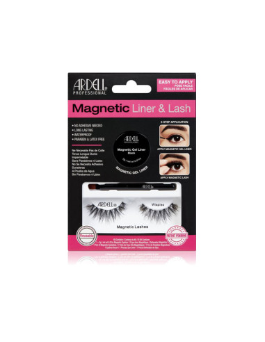 Pestañas Postizas & Eye Liner Magnético Ardell Wispies